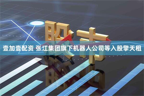 壹加壹配资 张江集团旗下机器人公司等入股擎天租